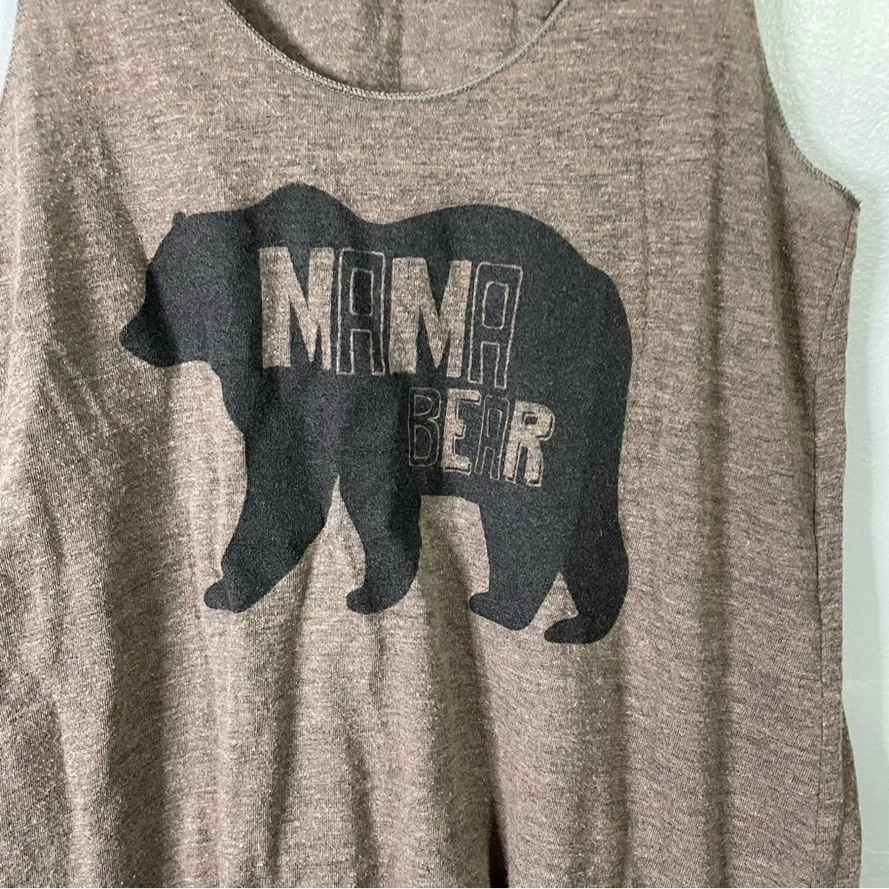 American Apparel Mama Bear Casual Tank Top sleeveless Top Size Small - Picture 4 of 5
